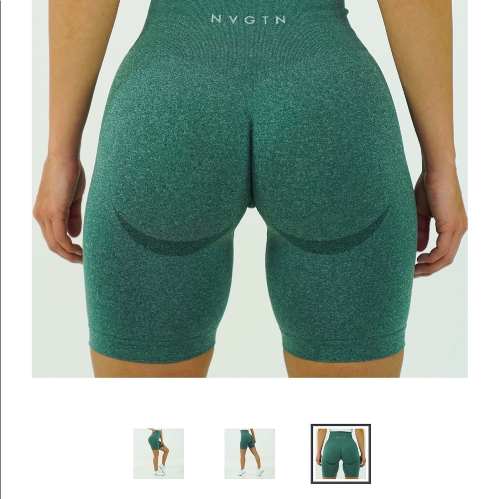 NVGTN Forest Green Shorts
